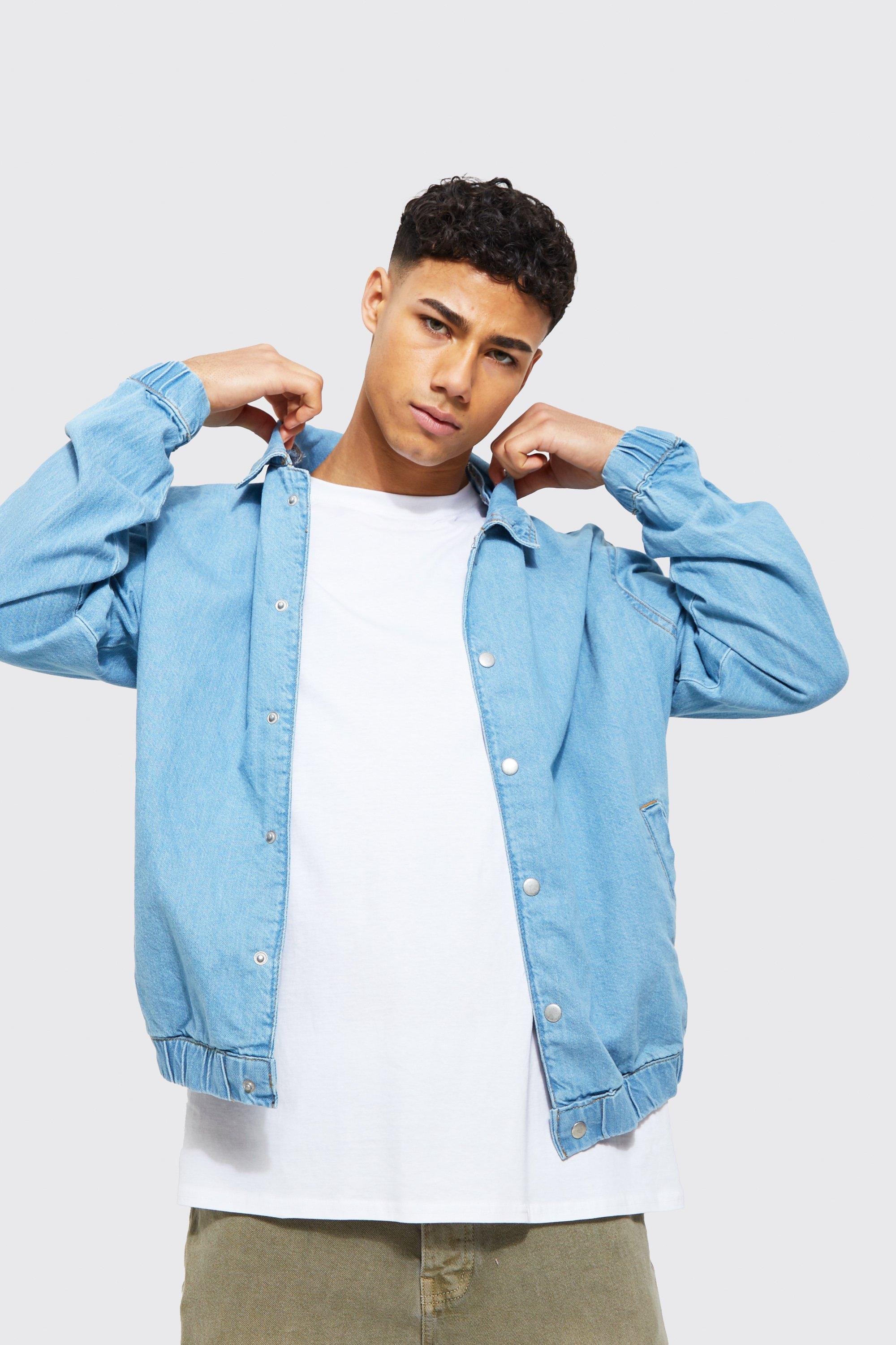 Light blue lightweight jacket hotsell